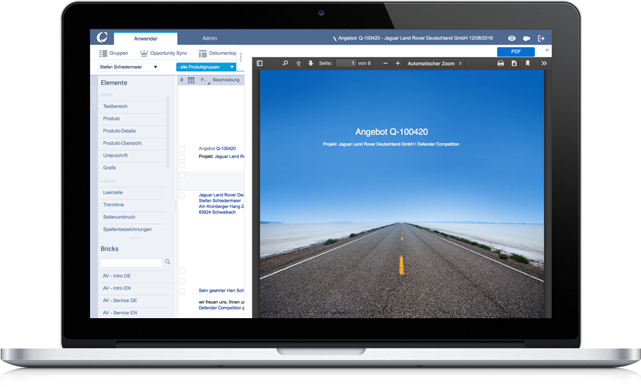 appero Preview Angebotsmanagement 